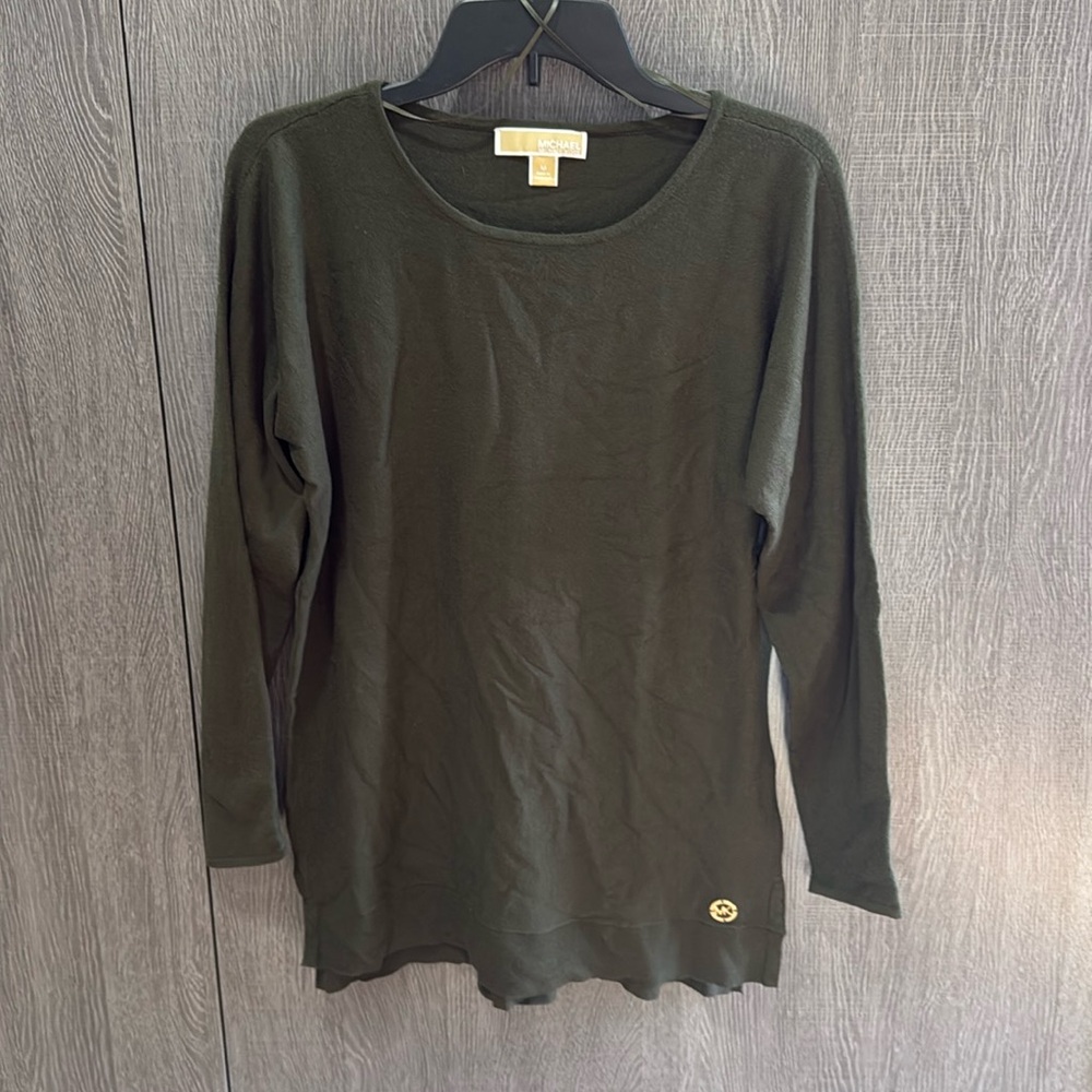 Michael Kors Olive Green Long Sleeve